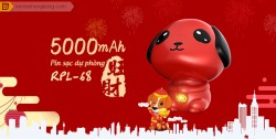 Pin sạc dự phòng Remax RPL-68 5.000mAh