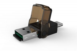 Bộ đọc thẻ nhớ Type- C to USB 3.0 +TF Unitek Y9320