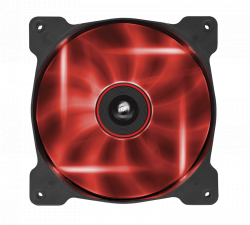 FAN CASE CORSAIR AF140 QUIET HIGH AIRFLOW RED LED