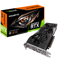 VGA CARD GIGABYTE RTX 2080Ti WINDFORCE OC 11G DDR6 352BIT 3 FAN (GV-N208TWF3OC-11GC)