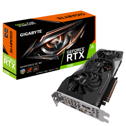 VGA CARD GIGABYTE RTX 2080 WINDFORCE OC 8G DDR6 256BIT 3 FAN (GV-N2080WF3OC-8GC)