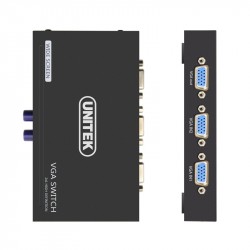 Bộ gộp tín hiệu VGA 2 vào 1 ra UNITEK 8704