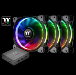 FAN CASE Tt PREMIUM RIING PLUS 12CM RGB 3 FAN PACK
