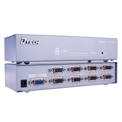 Bộ chia tín hiệu VGA 1 ra 8 DTECH DT-7258