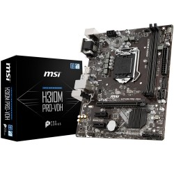 MAINBOARD MSI H310M PRO VDH LGA 1151V2 DDR4x2 (DSUB/DVI/HDMI)