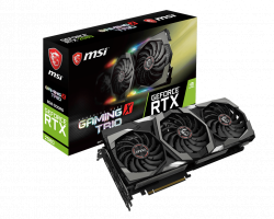 VGA CARD MSI RTX2080 GAMING X TRIO 8G DDR6 256BIT 3 FAN
