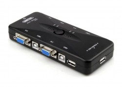 Bộ Điều Khiển SWITCH KVM USB 4-1 UNITEK 8710