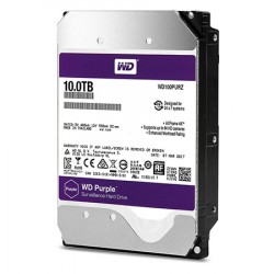 HDD 3.5 WD 10TB PURPLE AV SATA 6Gb/s 256MB CACHE 5400RPM (WD100PURZ)