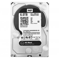 HDD 3.5 WD 6TB BLACK SATA 6Gb/s 128MB 7200RPM (WD6001FZWX)