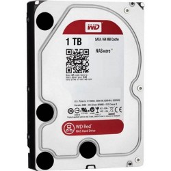 HDD 3.5 WD 1TB RED SATA 6Gb/s 64MB CACHE 5400RPM (WD10EFRX) FOR NAS