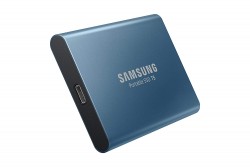 SSD SAMSUNG 500GB T5 EXTERNAL (MU-PA500B) ALLURING BLUE (vỏ nhôm)