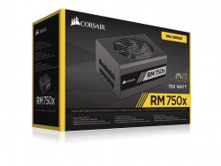 Bộ nguồn công suất thực CORSAIR 750W RM750X 80 PLUS GOLD FULL MODULAR (CP-9020179-NA)