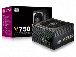 Bộ nguồn COOLERMASTER V750. FAN 12CM BLACK