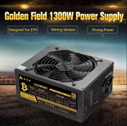 Bộ nguồn cao cấp GOLDENFIELD JHT 1300W 80 PLUS GOLD FOR BITCOIN