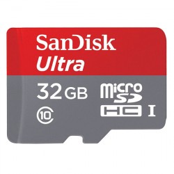 Thẻ nhớ MicroSD 32GB Sandisk Ultra C10 80Mb/s (SDSQUNS-32G-GN3MN)