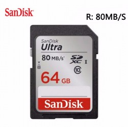 Thẻ nhớ Ultra SDHC 64GB Sandisk Class 10 80MB/s