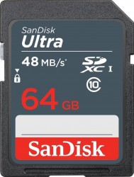 Thẻ nhớ Ultra SDHC 64GB Sandisk Class 10 48MB/s