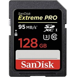 Thẻ nhớ SD Extreme Pro 128 GB HD Sandisk C10 95MB/s