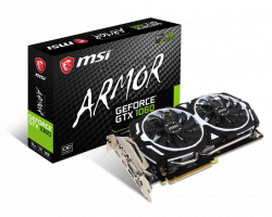 VGA CARD MSI GTX1060 3GB ARMOR OCV1 DDR5 192BIT 2 FAN