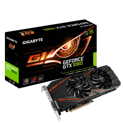VGA CARD GIGABYTE GTX1060 3GB GAMING (N1060G1 GAMING 3GD) 192BIT 2 FAN