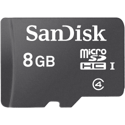 Thẻ nhớ Micro SDHC 8GB SanDisk Class 4 48 Mb/s (SDSDQM-008G-B35)