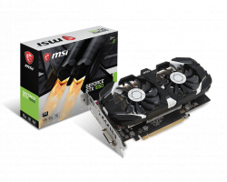 VGA CARD MSI GTX1050 2GT OCV1. DDR5 2GB 128BIT 2 FAN (TIGER)
