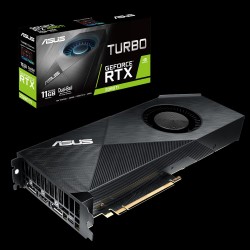 VGA CARD ASUS RTX2080 Ti TURBO 11GB GDDR6 352BIT 1 FAN (TURBO-RTX2080TI-11G)