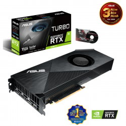 VGA CARD ASUS RTX2080 Ti TURBO 11GB GDDR6 352BIT 1 FAN (TURBO-RTX2080TI-11G)