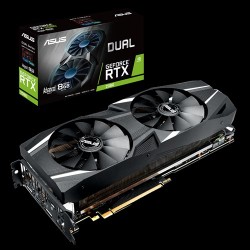 VGA CARD ASUS RTX2080 Advanced Edition 8GB GDDR6 256 BIT 2 FAN (DUAL-RTX2080-A8G)