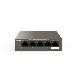 Switch POE Tenda 5port 10/100/1000 MBPS (TEF1105P sắt)