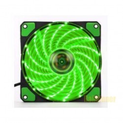 FAN CASE 1STPLAYER 12CM GREEN 15 LED (led 15 bóng xanh lá