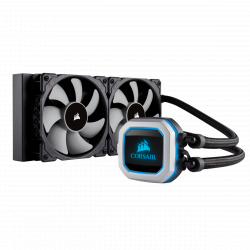 FAN LIQUID CPU AIO CORSAIR HYDRO H100i PRO RGB 240 (CW-9060033-WW)