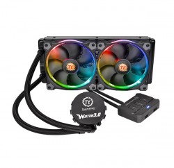 FAN CPU LIQUID AIO THERMALTAKE RIING RGB 240 3.0 (CL-W107-PL12SW-A)