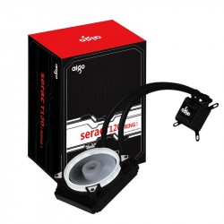 FAN CPU LIQUID AIGO SERAC T120 WHITE RING LED (1151/1155/1150/2011V3)