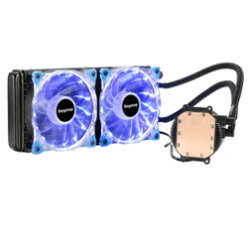 FAN CPU LIQUID SEGOTEP 240 2 FAN 12 WHITE LED (1151/1155/1150/2011V3)