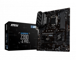 MAINBOARD MSI Z390-A PRO. LGA1151V2. DDR4X4. DSUB/DVI/DP
