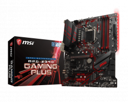 MAINBOARD MSI MPG Z390 GAMING PLUS. LGA1151V2. DDR4X4. HDMI/DVI