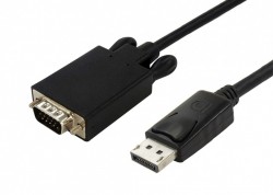Cáp Chuyển Displayport To VGA Male Unitek Y5118F 1.8M