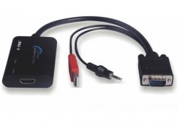 Cáp chuyển VGA to HDMI+Audio Ztek 577A