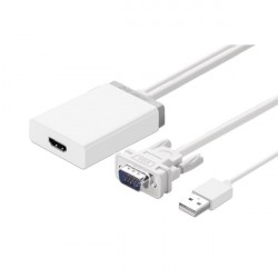 Cáp chuyển VGA+ Audio to HDMI Ugreen 40235