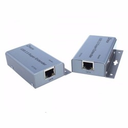 Hộp nối dài VGA (200m) + Audio to LAN Dtech DT7035
