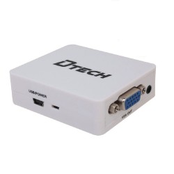Bộ chuyển tín hiệu HDMI to VGA Dtech DT6528
