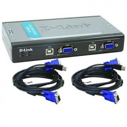 KVM Switch 2 Port USB D-link KVM-221