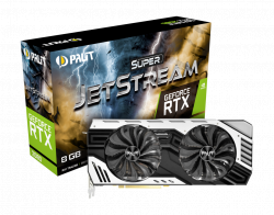 VGA CARD PALIT RTX2080 SUPER JETSTREAM 8GB GDDR6 256BIT 2 FAN