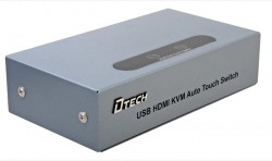 Bộ Gộp KVM Switch 2 Port HDMI Dtech Dt-8121 (2 IN 1 OUT, FULL HD)
