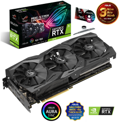 VGA CARD ASUS ROG STRIX RTX2070 A8G GAMING 8GB GDDR6 256 BIT 3 FAN (ROG-STRIX-RTX2070-A8G-GAMING)