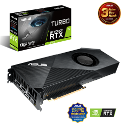 VGA CARD ASUS TURBO RTX2070 8GB GDDR6 256 BIT 2 FAN (TURBO-RTX2070-8G)
