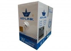Cáp mạng STP Cat 5 AD-LINK 1728 (Trắng, 300 m)