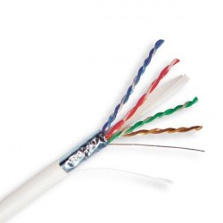 Cáp mạng STP Cat 5 A AMPLX 0738 (trắng. 300m)