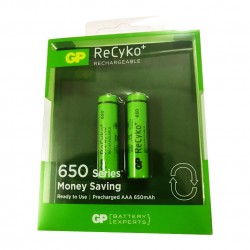 Pin sạc GP Recyko AAA 650mAh (GP65AAAHCE-2GBAS2)